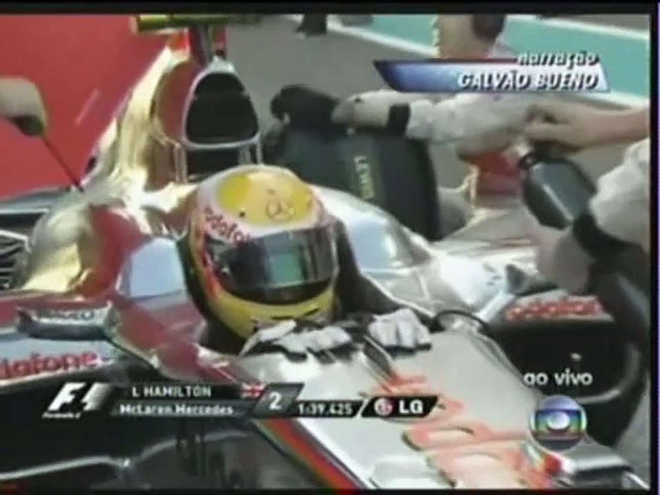 Fórmula 1 2010 - GP de Abu Dhabi (Rede Globo), melhores momentos, final da temporada