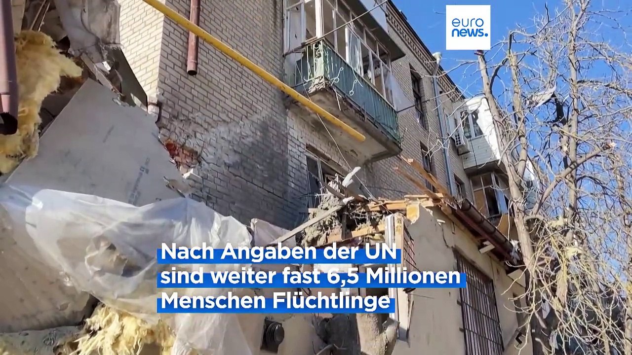 2 Jahre Krieg in der Ukraine: 14 Millionen Flüchtlinge, viele im eigenen Land