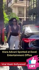 Kiara Advani Spotted at Excel Entertainment Office