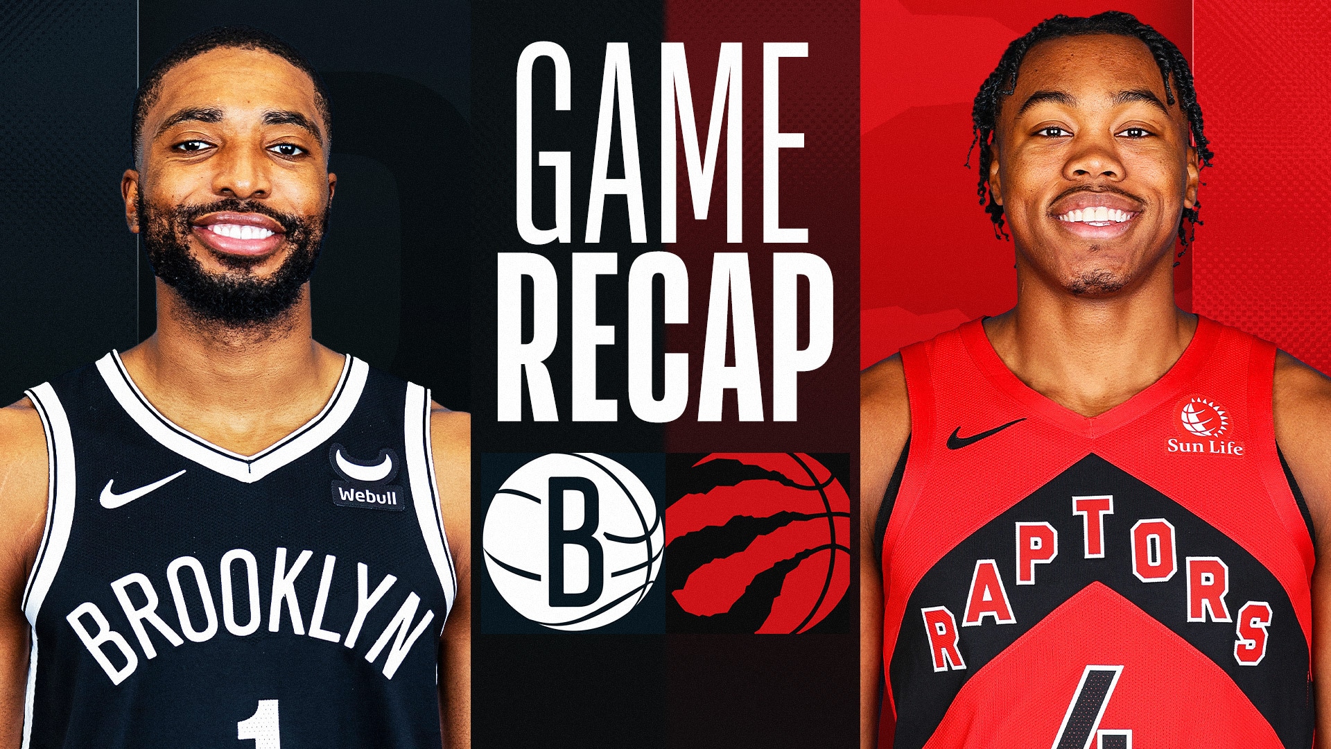Game Recap: Raptors 121, Nets 93