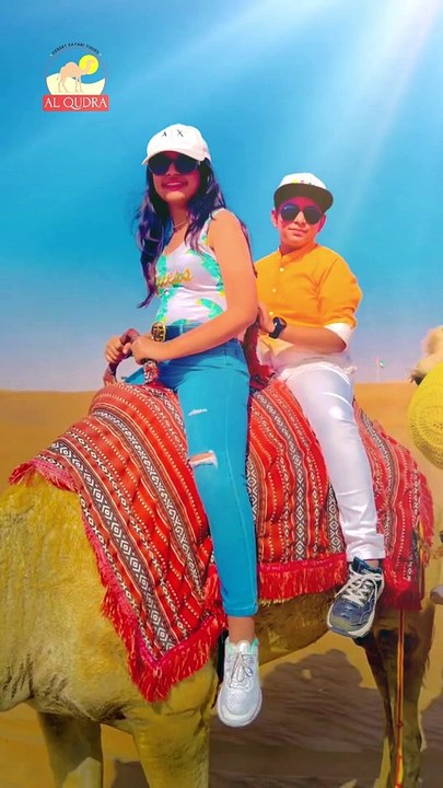 Camel Riding at Dubai Safari Desert with Al Qudra