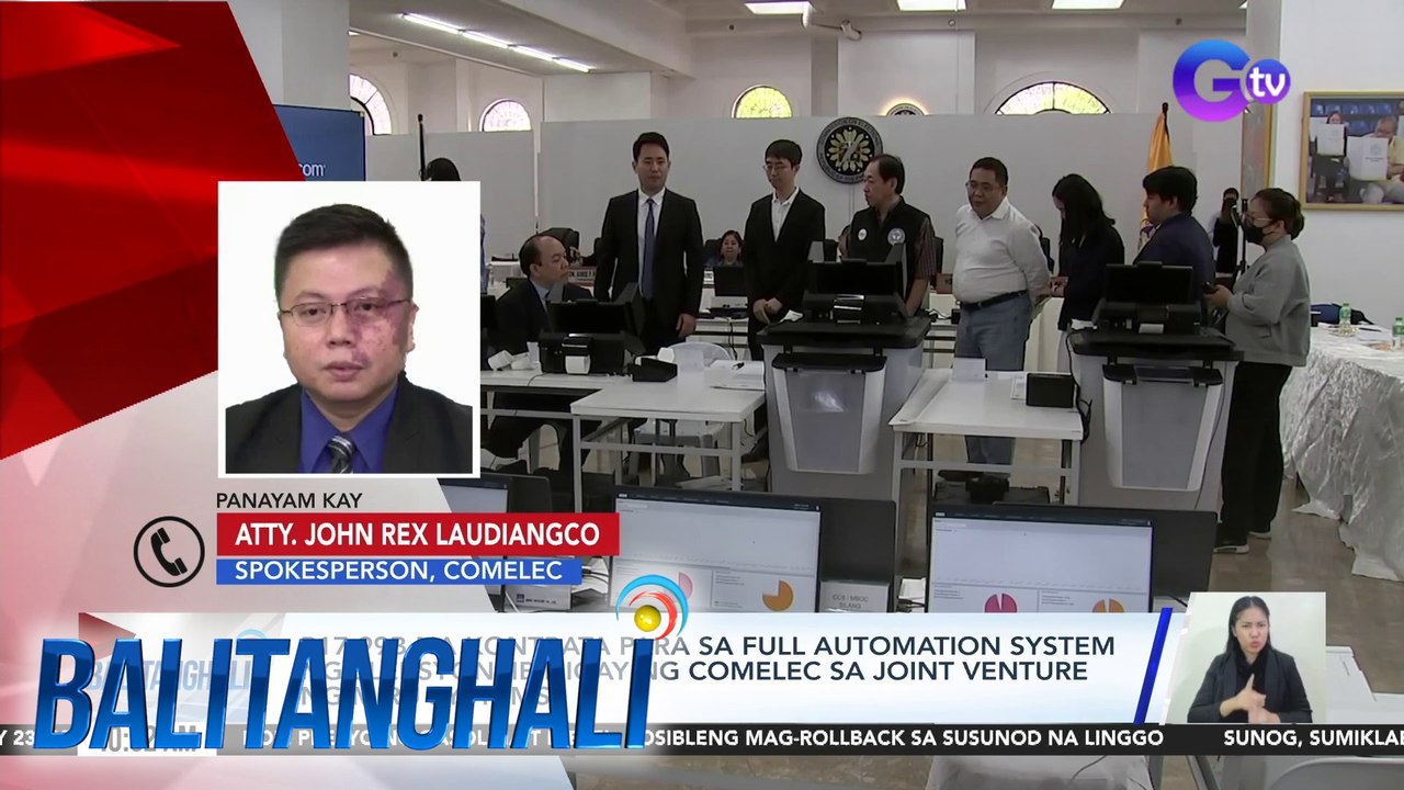 P17.99B na kontrata para sa Full Automation System ng eleksyon, ibinigay ng COMELEC Sa joint venture ng Miru Systems | BT