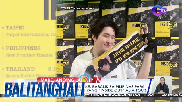 GOT7 Member Youngjae, babalik sa Pilipinas para sa manila leg ng kaniyang Inside Out Asia Tour | BT