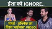 Jigna Vora Birthday Party: Abhishek Kumar Samarth Jurel Ignores Isha Malviya, Full Video