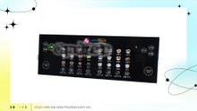 Capacitive touch HMI module assembly