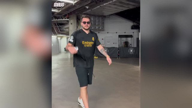 La ‘treta’ de Doncic, de Nike, para poder lucir la camiseta del Madrid de Adidas sin represalias