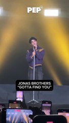 Jonas Brothers perform "Gotta Find You" | PEP Jams