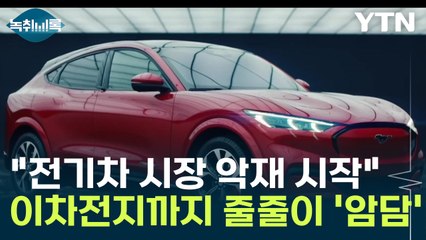 "전기차 시장 악재 시작됐다" 이차전지까지 줄줄이 '암담' [Y녹취록] / YTN