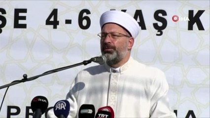 Ali Erbaş’tan çocuk kuran kursu açılışında gençlere ‘nefret’ öğüdü