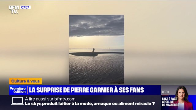 Le gagnant de la Star Academy, Pierre Garnier, dévoile la version acoustique de sa chanson Ceux qu'on était