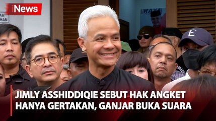 Jimly Asshiddiqie Sebut Hak Angket hanya Gertakan, Ganjar Beri Respons Ini