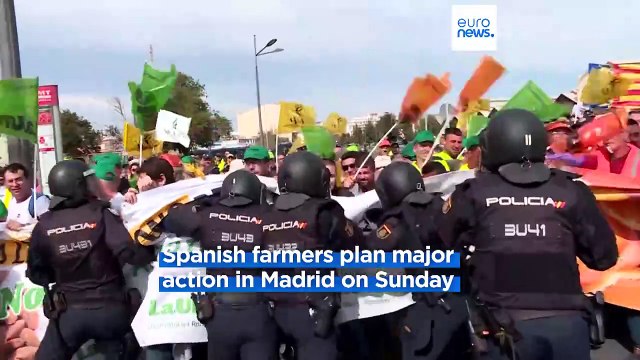 Farmers from 12 EU countries continue to protest agricultural policies
