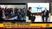 TUSAŞ Genel Müdürü Kotil, CNN TÜRK'te KAAN'ı anlattı: 2028 yılında hava kuvvetleri envanterinde olacak