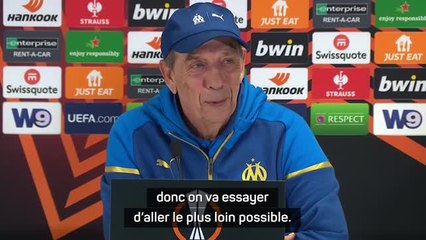 Marseille - Gasset dévoile ses objectifs pour la fin de saison : "Il n'y a pas de limite"