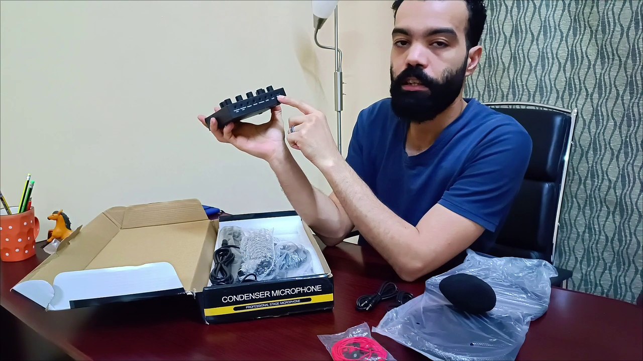 شرح كامل عن أرخص مايك أحترافي لتحسين الصوت لصنا...