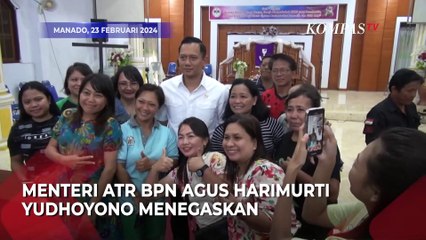 Janji AHY, Sisa 8 Bulan Kerja Tuntaskan Masalah Tanah