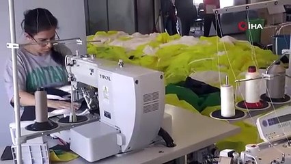 Kapadokya'da yerli ve milli balon üretimi devam ediyor