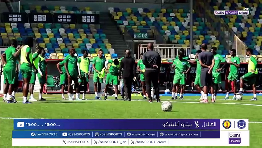 الهلال ينشد الفوز من بوابة بيترو أتليتيكو