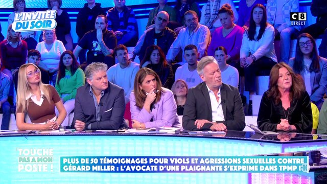 Plus de 50 témoignages pour viols et agressions sexuelles contre Gérard Miller : L’avocate d’une plaignante s’exprime dans TPMP