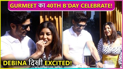 Download Video: Gurmeet Choudhary Celebrates His 40th Birthday With Wife Debina Bonnerjee