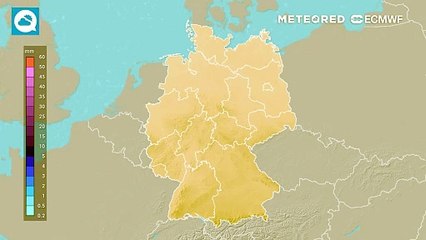 Download Video: Im Westen noch zeitweise Regen, nach Osten deutlich weniger Niederschlag!