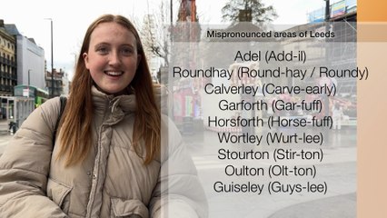 Can you pronounce these mispronounced areas of Leeds?