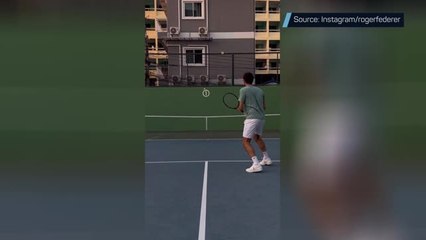 Is Roger Federer hinting at a comeback?