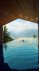 Un hôtel incroyable avec vue sur le Merano 