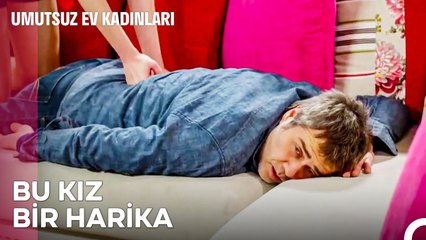 Keramet El Kadar Şortla Masaj Yapmakta Mı - Umutsuz Ev Kadınları 116. Bölüm