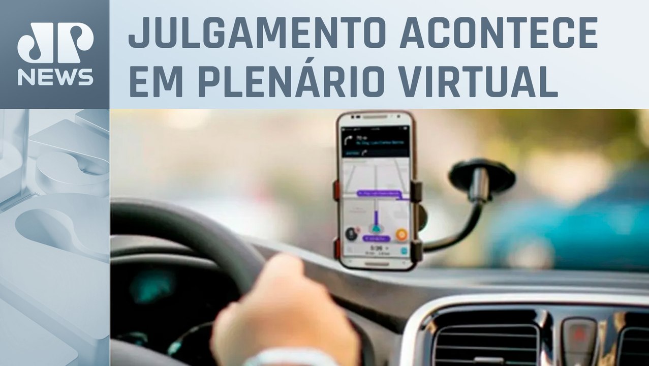 STF começa discutir processo sobre vínculo trabalhista de motoristas de aplicativos