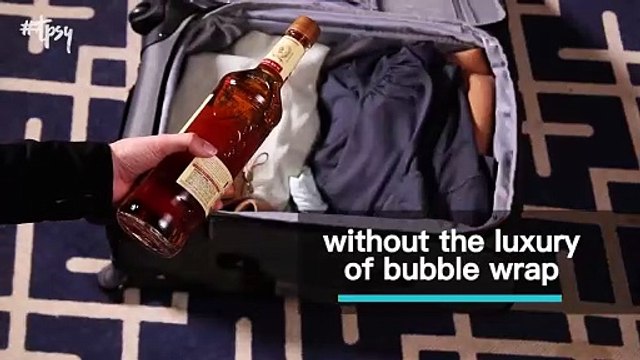 Make Sure That Liquor You Bought Doesn’t Break in Your Luggage While Traveling