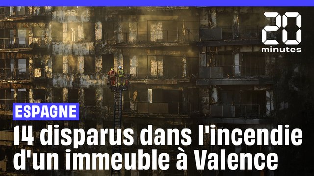 Espagne : Au moins quatre morts et quatorze disparus dans l’incendie d’un immeuble à Valence