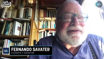 Fernando Savater: «Hay siete millones de tontos en España que votan a Sánchez»