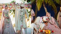 Newlyweds Rakul Preet Singh-Jackky Bhagnani rock floral outfits, pose with latter's brother