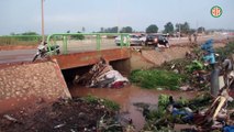 Région- Divo : Une forte pluie provoque des inondations de domiciles et magasins dans un quartier de Divo