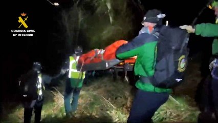 Rescatan el cuerpo sin vida de un montañero que cayó desde unos 70 metros de altura en León