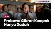 Tinggalkan Rumah Kertanegara usai Pertemuan Mendadak, Prabowo dan Gibran Kompak Hanya 'Dadah'