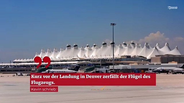 Flugzeug musste notlanden, nachdem eines seiner Flügel zu brechen begann