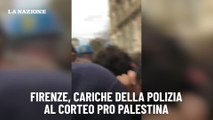Firenze, cariche della polizia al corteo pro Palestina