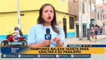 Disparan a Taxista cuando delincuentes asaltaron a su pasajero en Chorrillos