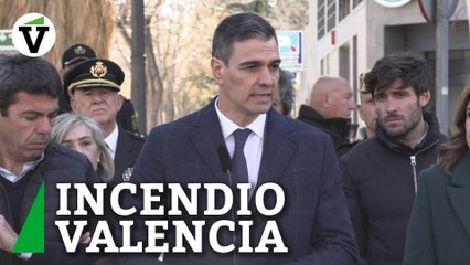 Sánchez ofrece toda la ayuda necesaria a Valencia ante la terrible tragedia
