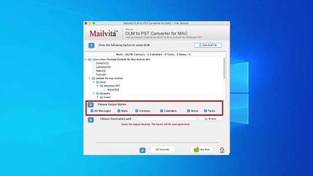 Mailvita OLM to PST Converter for Mac | Convert Mac OLM to Windows PST files