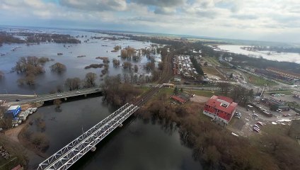 Gazeta Lubuska. Kostrzyn nad Odrą. Wysoki poziom Odry i Warty
