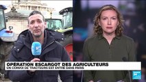 Colère des agriculteurs : un convoi de tracteurs en plein cœur de Paris, à la veille du Salon de l'agriculture