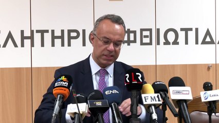 Απολογισμός έργου του υπουργού υποδομών Χρήστου Σταϊκούρα