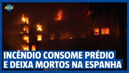 下载视频: Incêndio em prédio residencial deixa mortos, feridos e desaparecidos na Espanha