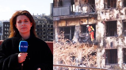 Vecinos de Campanar cuentan a EL PAÍS cómo vivieron el incendio