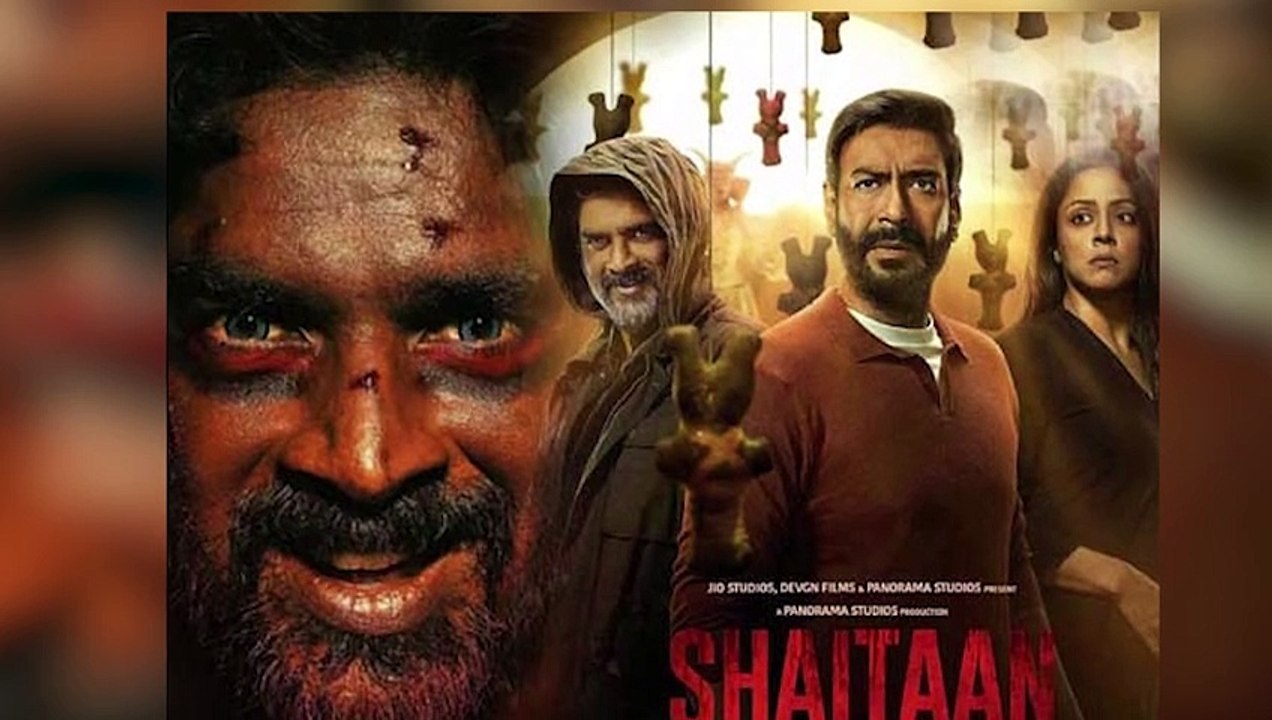 The entire star cast including Ajay Devgan-R Madhavan arrived at the Shaitaan trailer launch