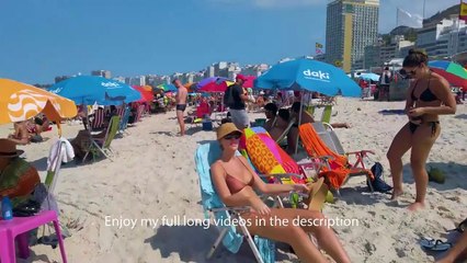 CARNIVAL In BRAZIL Rio De Janeiro Beach
