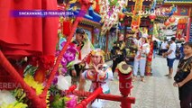 Sambut Cap Go Meh 2024, Tatung Menggelar Ritual Cuci Jalan di Singkawang